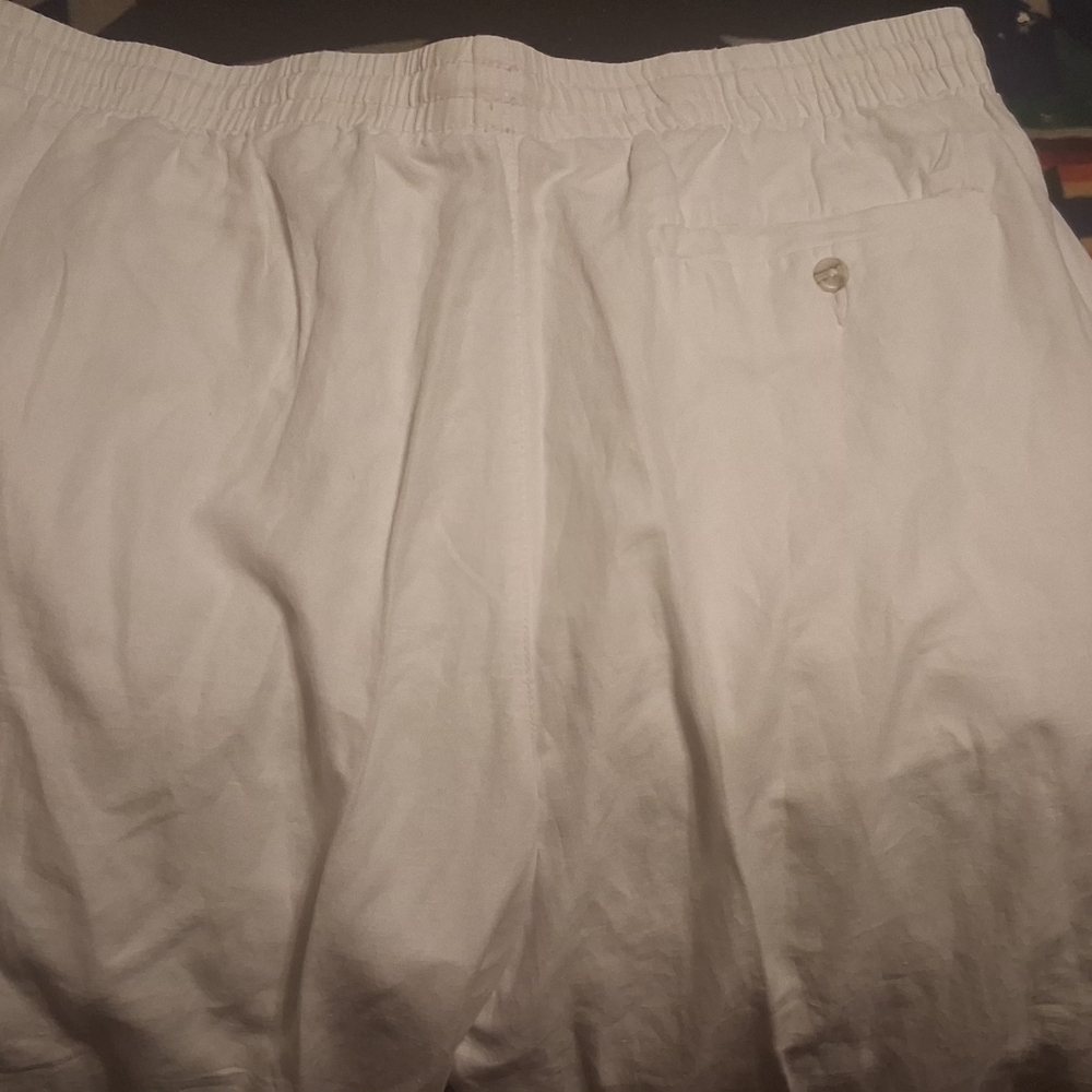 Nautica Classic Fit White Shorts